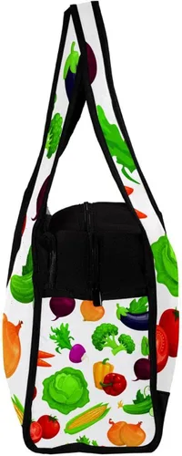 Miniatura 4 de Fresh Healthy Vegetables Travel Duffel Bag Sports Gym Bag Weekend Overnight Tote Bag for Women Men