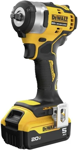 Miniatura 3 de DEWALT DCF913P2R 20V MAX sin escobillas - Llave de impacto inalámbrica de iones de litio de 3/8 pulgadas con kit de yunque de anillo de retención