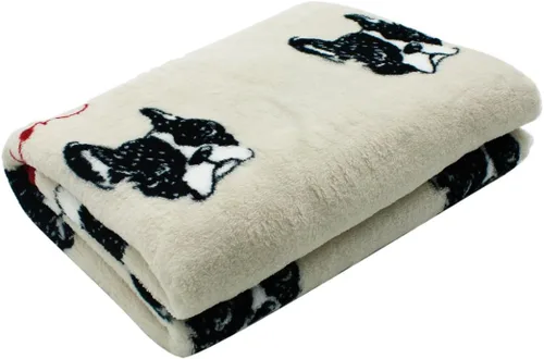 Manta mullida de franela de forro polar para mascotas, para sofá, 29.5 x 39.5 pulgadas, diseño de lindos animales, para cachorros y gatos pequeños y