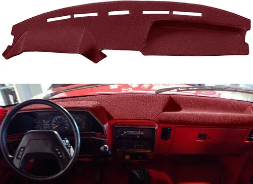 Miniatura 12 de Yiz Alfombrilla protectora para salpicadero de Ford F100, F150, F250, F350, Bronco, 1980, 1981, 1982, 1983, 1984, 1985, 1986, protector de alfombra