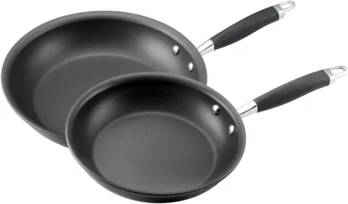 Miniatura 10 de Anolon Advanced Home - Sartén antiadherente anodizado duro (juego de 2 piezas, 10.25 pulgadas y 12.75 pulgadas, ónix)