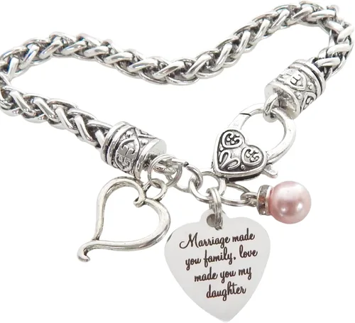 Miniatura 8 de Pulsera de boda de regalo para nuera, regalo para novia, hijastra o hija nueva, joyería de suegra