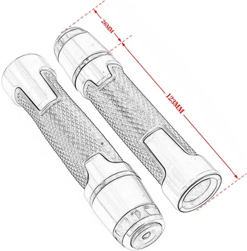 Miniatura 2 de Manillar de motocicleta para Suzuki Gixxer 150sf 250sf 155 motocicleta 7/8 pulgadas 0.866 in CNC manillar mango mango barra manillar motocicleta
