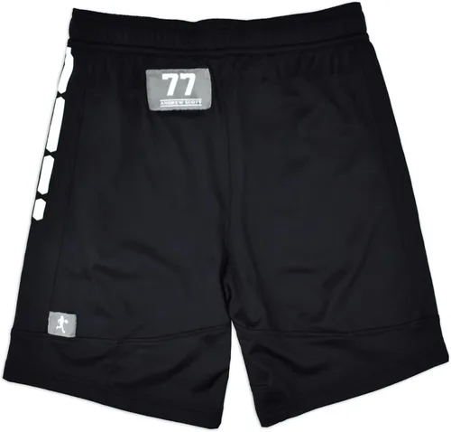 Miniatura 20 de Andrew Scott Pantalones cortos deportivos de baloncesto para niños con rendimiento activo y estilo de malla, varios paquetes