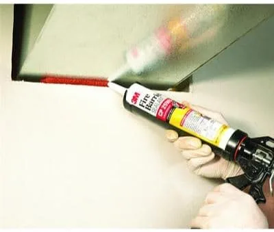 Miniatura 4 de 3M Fire Barrier CP 25WB Sellador Intumescente Rojo 10.1 oz.