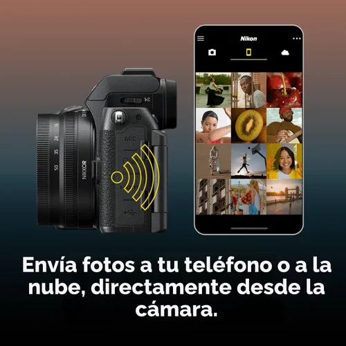 Miniatura 11 de Nikon Z50 II Cámara compacta sin espejo para fotos fijas/vídeo con preajustes de color fáciles y Compartir fotos inalámbrico Modelo Nikon USA