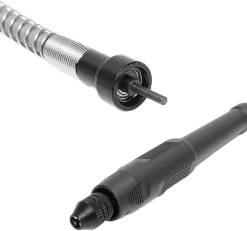 Miniatura 8 de Adaptador de eje flexible, accesorio flexible de extensión de eje de taladro sin llave, portabrocas para amoladora rotativa con llave - 0.126 in/1/8