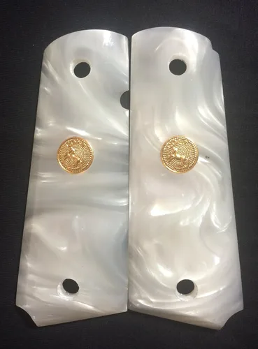 Miniatura 4 de Puños Colt 1911 White Pearl