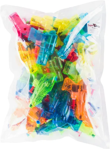 Miniatura 4 de Super Z Outlet Mini pistolas de agua coloridas de plástico para niños, regalos de fiesta de cumpleaños, juguetes de piscina y playa, juegos de agua