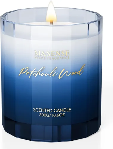 Miniatura 9 de M&SENSE Velas perfumadas de rosa para el hogar - 10.6 oz 60 horas de combustión, cera de soja natural con aroma floral para novia, vela de Rosa