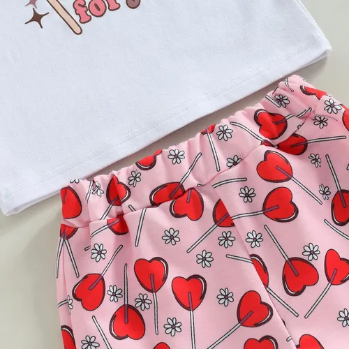 Miniatura 10 de Conjunto de sudadera con cuello redondo y estampado de pastel de calabaza para niña, camiseta y pantalones acampanados