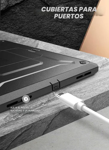 Miniatura 4 de SUPCASE Funda para iPad de 11ª generación A16 Chip de 11 pulgadas 2025 con protector de pantalla (Unicorn Beetle Pro)