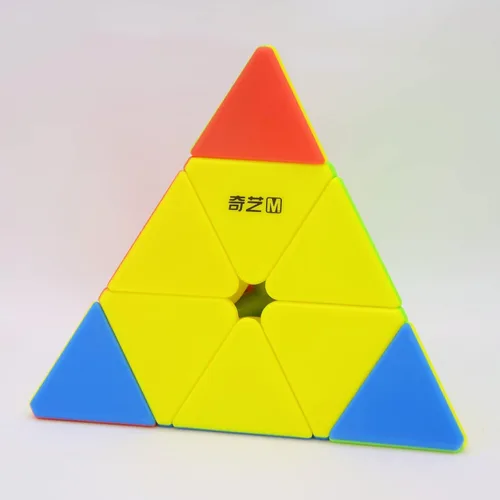 Miniatura 7 de Bukefuno QY Toys MS Series 3x3 pirámide de velocidad magnética, cubo sin pegatinas QY MS M Pyraminx Mofangge Speed Cube versión 2020
