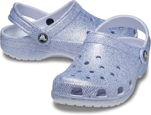 Miniatura 23 de Crocs Zuecos Clásicos con Purpurina para Niños
