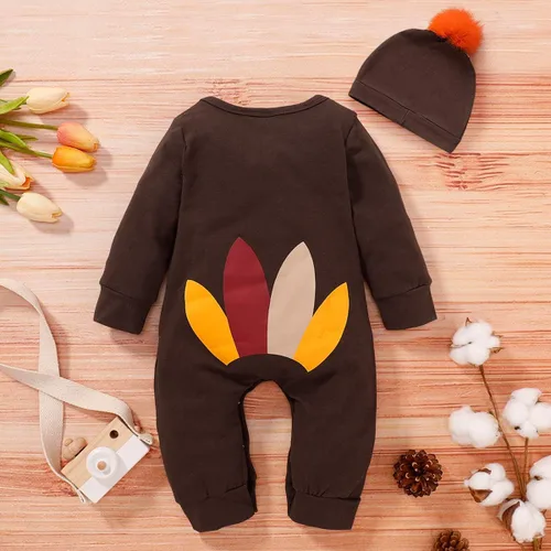 Miniatura 3 de Detigee - Pijama de acción de gracias para bebé