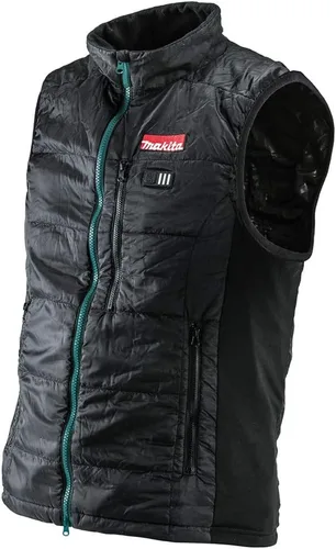Miniatura 7 de Makita DCV200ZL LXT Chaleco calefaccionado, inalámbrico, con batería de ion litio, de 18 voltios, color negro.
