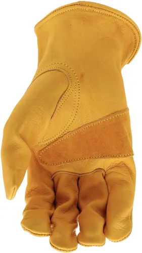Miniatura 4 de BOSS Guantes de trabajo unisex duraderos para adultos, marrón, 2XL de EE. UU., 1 unidad (paquete de 1)