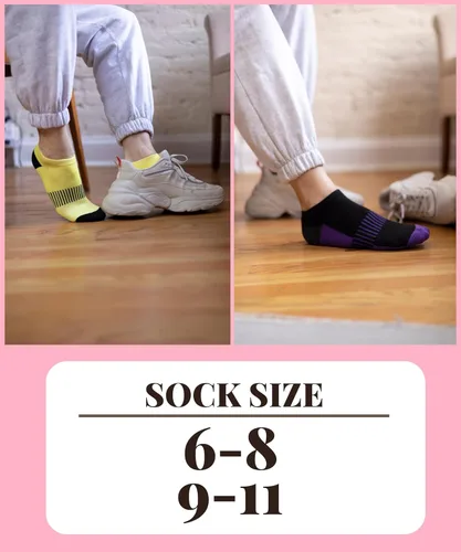 Miniatura 31 de Tipi Toe Women’s 12 Pack Cushioned Low Cut Socks – Breathable, Moisture-Wicking Athletic Comfort for Running & Daily Wear