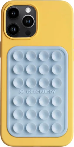 Miniatura 14 de OCTOBUDDY Classic MAX - Funda adhesiva de silicona con succión para teléfono - Manos libres, soporte de agarre fuerte para selfies y videos - Jay