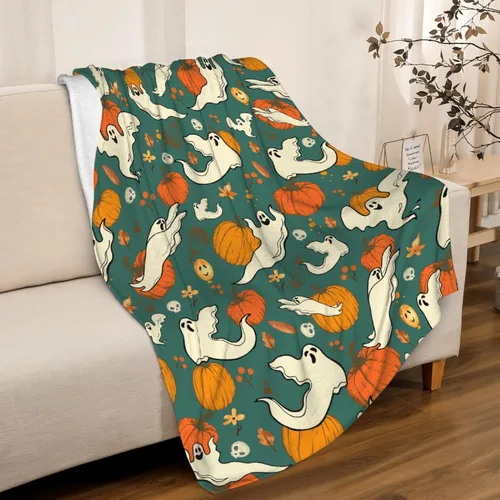 Miniatura 10 de Manta de murciélago de Halloween para bebé, regalo súper suave, manta acogedora para recién nacido, manta de recepción para bebé, manta para cuna