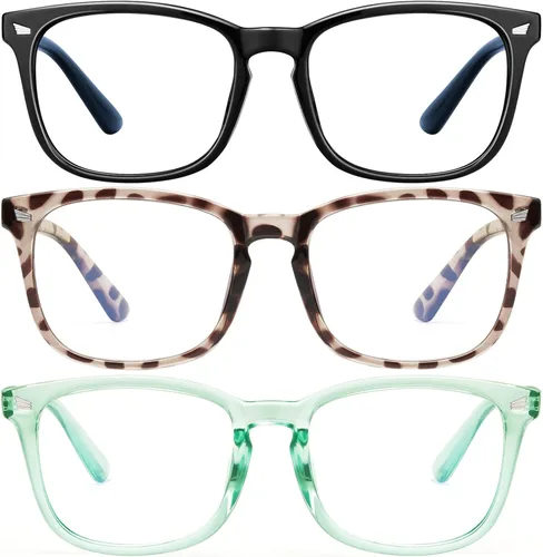 Miniatura 47 de hunsquer Gafas de luz azul para mujer/hombre, gafas de luz azul para computadora negro (806803blacktoucha)