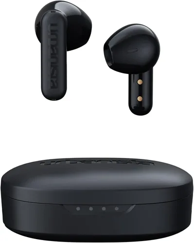Urbanista Auriculares inalámbricos verdaderos, auriculares Bluetooth 5.2 con controles táctiles y micrófono de cancelación de ruido, tiempo total de
