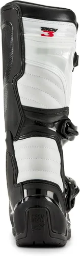 Miniatura 4 de Alpinestars Tech 3 - Botas de motocross para adulto, Negro/Blanco