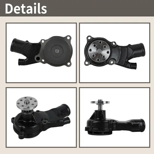 Miniatura 3 de 65142A1 Bomba de agua de circulación marina apta para Volvo Penta MerCruiser OMC GM Sierra 2.5L 3.0L 4.0L Reemplaza# 3854017 984360 814755 18-3575