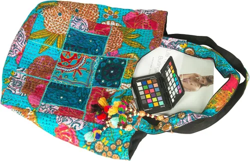 Miniatura 3 de TribeAzure Bolso de hombro de lona azul grande grande grande grande bolso de mano único Tote Colcha Vintage Beach Viajes Verano