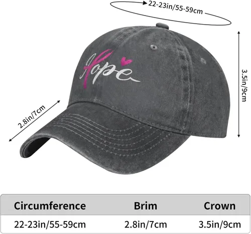 Miniatura 5 de FATTTYCY Sombrero de moda para hombres y mujeres, de algodón, ajustable, bordado, gorra de béisbol