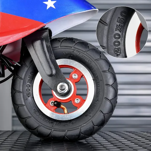 Miniatura 3 de RUTU Tubos interiores de 200 x 50 - Tubo de neumático eléctrico para scooter - Compatible con Razor E100, E150, E200, Power Core E100, Dune Buggy