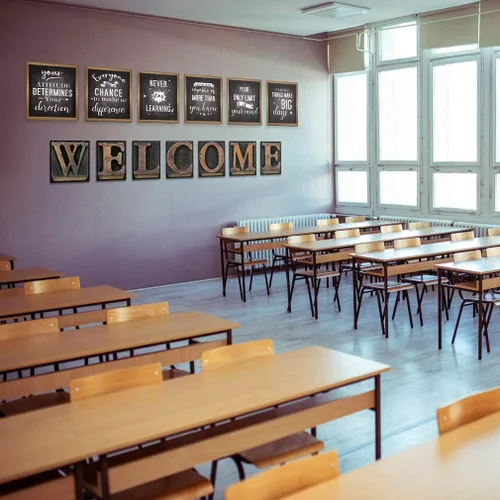 Miniatura 5 de DUAIAI 13 Piezas Pósteres de Tablón de Anuncios Estilo Industrial Elegante, Cita Inspiradora Afirmación Positiva Pósteres Motivacionales con Letrero