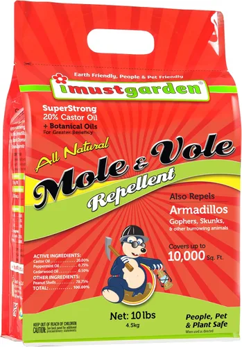 Miniatura 9 de I Must Garden - Repelente de topos y campañoles: fuerza profesional, el doble de cobertura, todos los ingredientes naturales, tarro agitador de 4