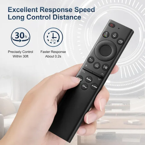 Miniatura 7 de para Samsung-Smart-TV, control remoto, reemplazo, control remoto universal para televisores inteligentes Samsung Frame curvado de cristal 2019 2026