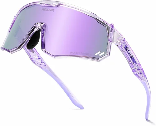 Miniatura 20 de Gafas de sol deportivas polarizadas UV400 para hombres y mujeres, gafas de ciclismo resistentes al viento para conducción, carrera, golf, lentes
