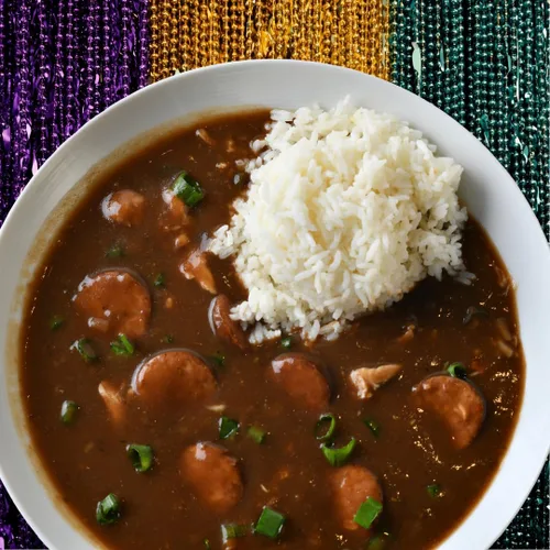 Miniatura 3 de Jambalaya Girl Base Gumbo con Roux, mezcla de sopa de Nueva Orleans, 4 onzas (1 paquete) – Fácil de cocinar – Solo tienes que añadir pollo