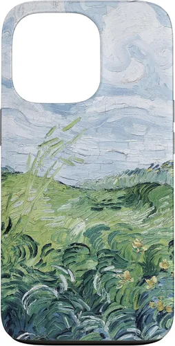 Miniatura 10 de Funda para iPhone 12 Pro Max Van Gogh Green Wheat Fields Modern Art Painting Phone Cover Case