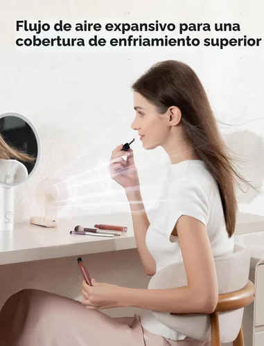 Miniatura 5 de Aecooly Ventilador Portátil Delgado, Ventilador de Mano Delgado, Mini Personal Recargable por USB [Tiempo Máximo de Enfriamiento 24H], Pequeño