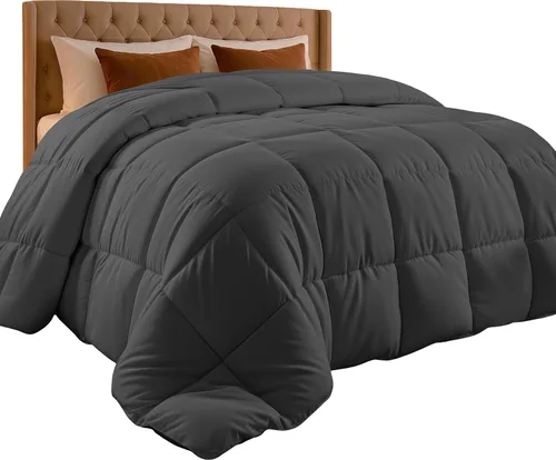 Miniatura 9 de Utopia Bedding - Juego de edredones de plumón con inserción de edredón acolchado con esquinas y pestañas, edredones alternativos cosidos en caja