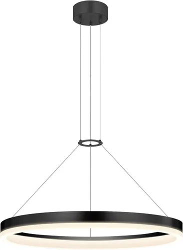 Miniatura 15 de Sonneman Corona - Anillo colgante LED regulable de 16 pulgadas para isla de cocina, comedor o sala de estar, aluminio satinado brillante Aluminio
