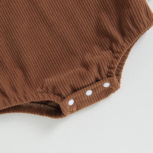 Miniatura 7 de Traje de Halloween para bebé recién nacido, overol sin mangas, con botones, ropa unisex de otoño