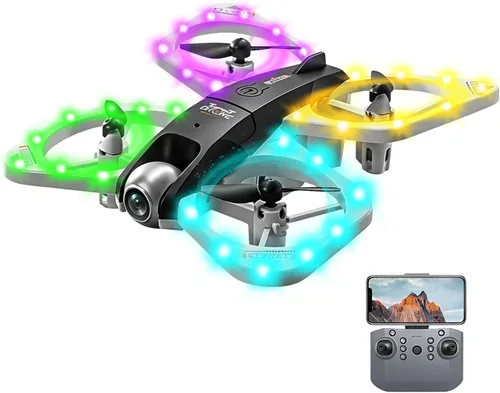 S3 WiFi FPV 6-Axis Gyro & 360° Flip Drone con cámara HD 480P para principiantes (blanco)