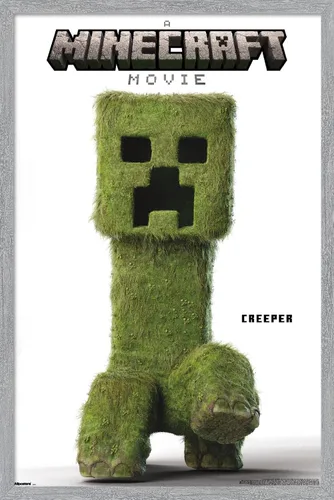 Miniatura 13 de A Minecraft Movie - Póster de pared de la serie Creeper, 34 pulgadas de largo x 22.4 pulgadas de ancho, versión sin marco