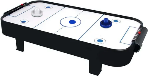 Miniatura 7 de ONE250 Empujadores de hockey de aire y discos de hockey de aire rojo, asas de portería, accesorios de repuesto para mesas de juego