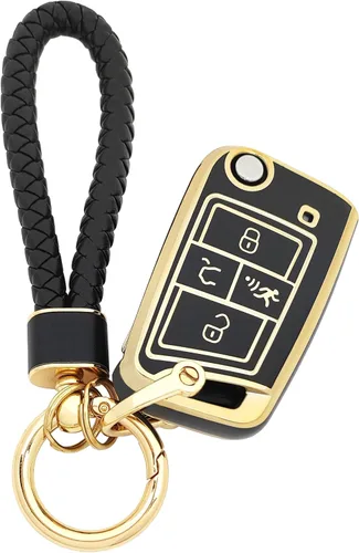 Miniatura 18 de Funda para Llavero de Coche Llavero Funda de Llave de TPU Suave Carcasa de Protección Portallaves Accesorios