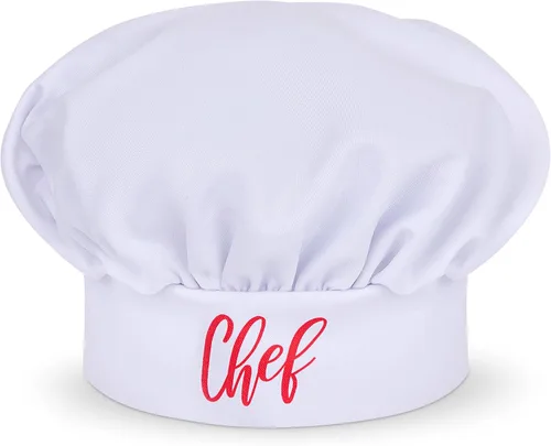 Miniatura 5 de Dress Up America Juego de delantal para niños, sombrero de chef y delantal para cocinar y hornear, disfraz de chef