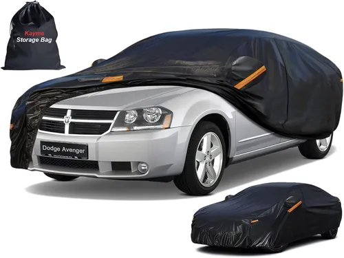 Miniatura 107 de Kayme - Cubierta completa impermeable de 7 capas para Honda Civic Sedán/Coupé (1991-2024), apta para todo clima, protección p/exteriores contra