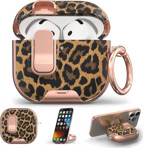 Miniatura 19 de Maxjoy Funda para AirPods 4, funda transparente para AirPod de 4ª generación, funda protectora suave y linda flor para AirPod 4 para mujeres