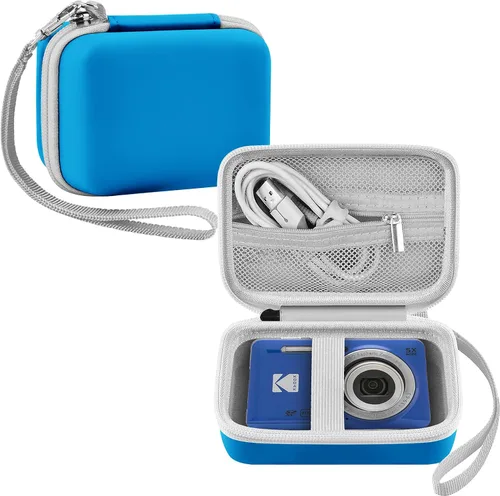 Miniatura 10 de Leayjeen Funda para cámara digital compatible con KODAK FZ55 FZ45 44MP 1080P Point & Shoot, funda protectora dura portátil para adolescentes y Negro