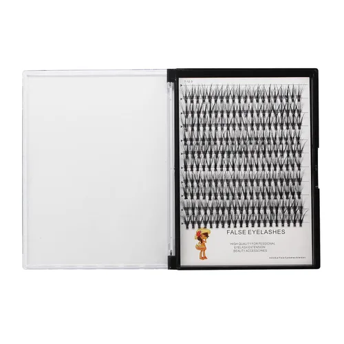 Miniatura 8 de BODERMINCER Extensiones de pestañas postizas individuales mixtas 20D de 0.39-0.78 pulgadas para elegir 0.35-0.47-0.79 pulgadas, mezcla de pestañas